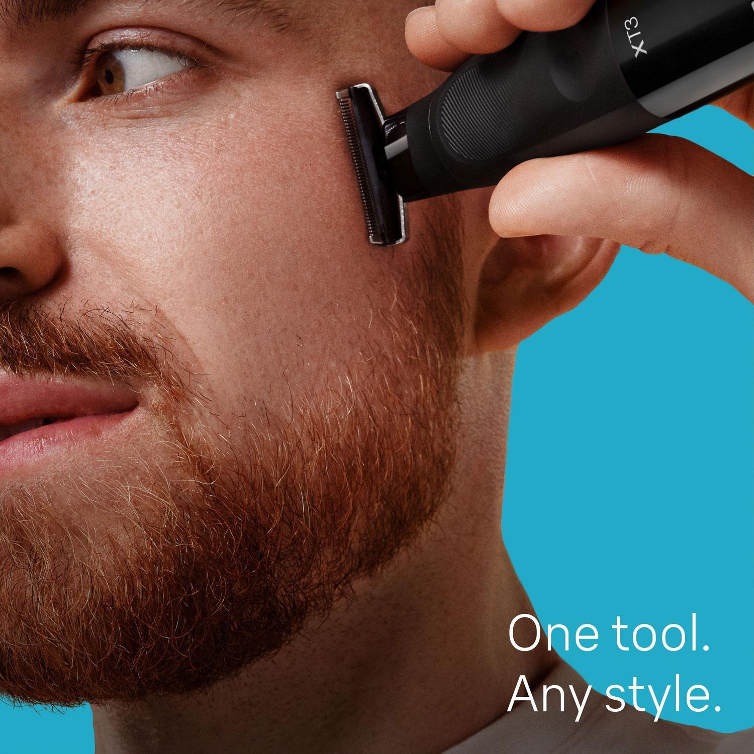 BRAUN Hybrid-Trimmer XT3100 3-Kämme  