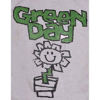Green Day Green Day Blumentopf Grafikdruck T-Shirt  