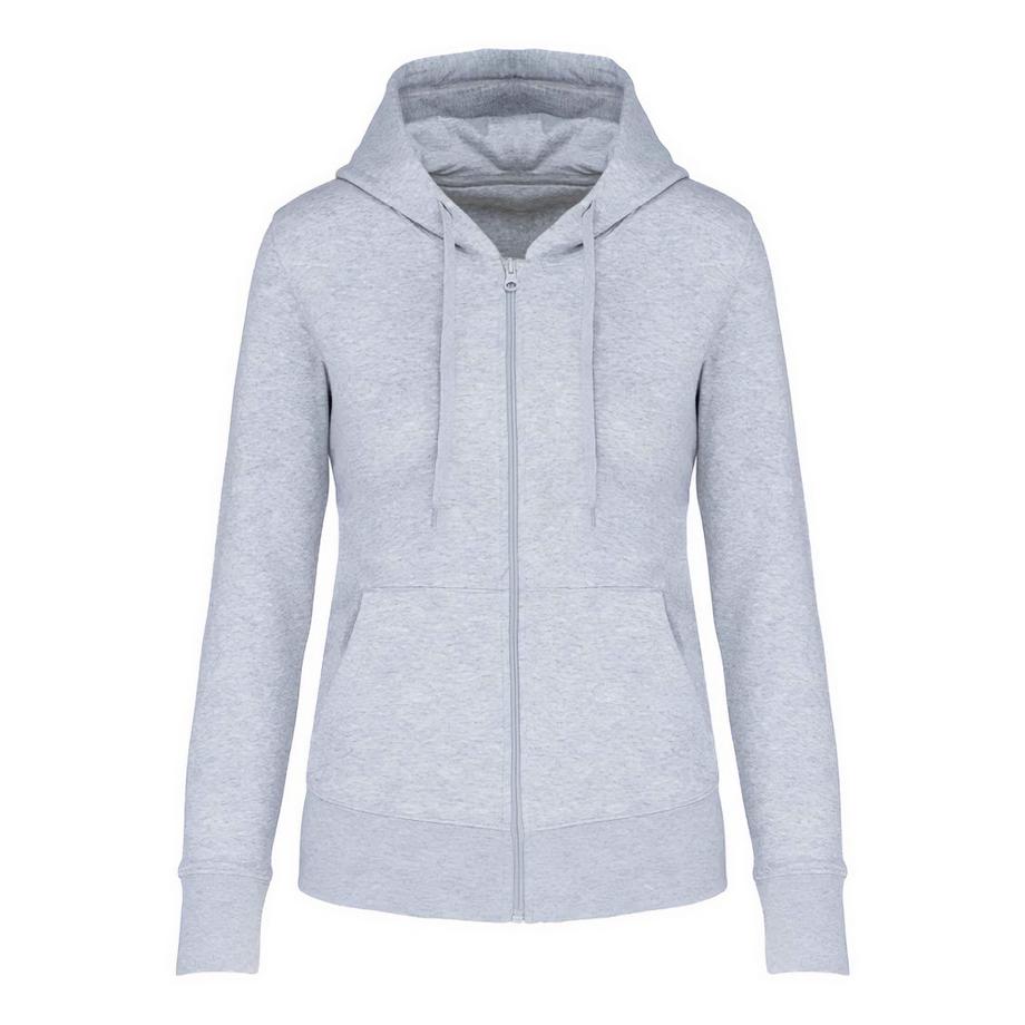Hoodie Mit Durchgehendem Reißverschluss