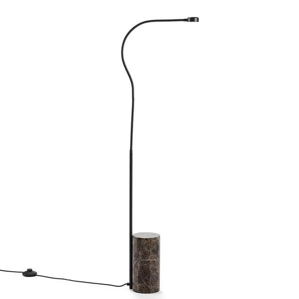 AM.PM – Flexible Stehlampe Gino, One Size, Braun Bedruckt