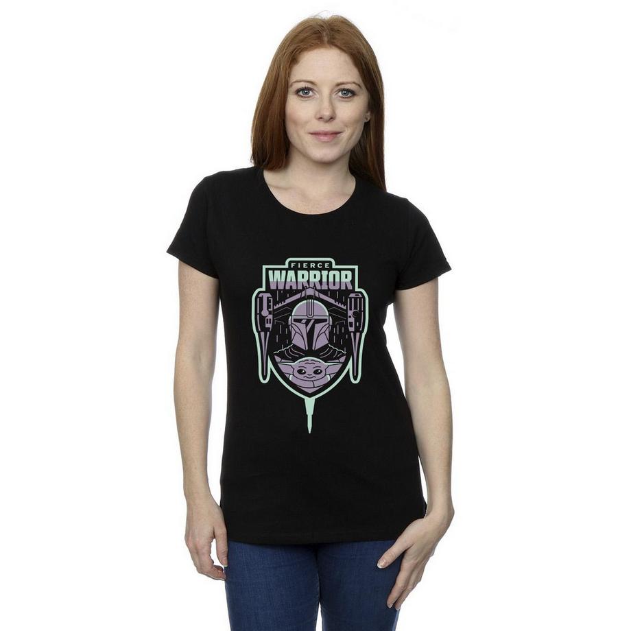 STAR WARS The Mandalorian Fierce Warrior T-Shirt  