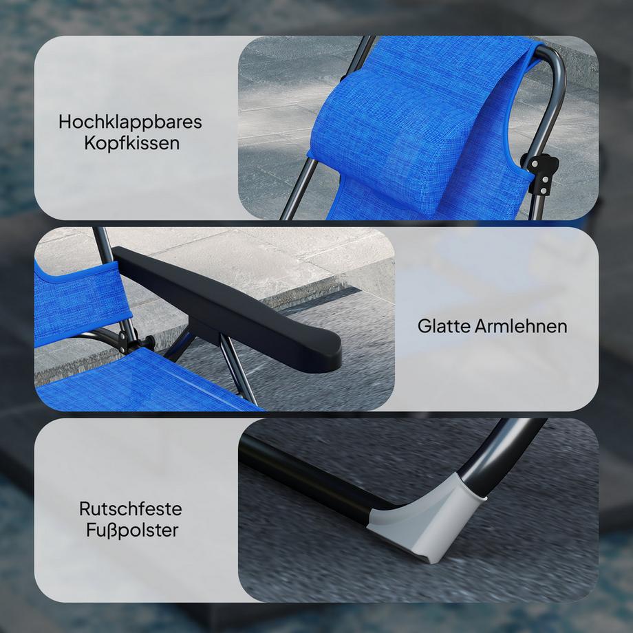 Outsunny chaise longue  