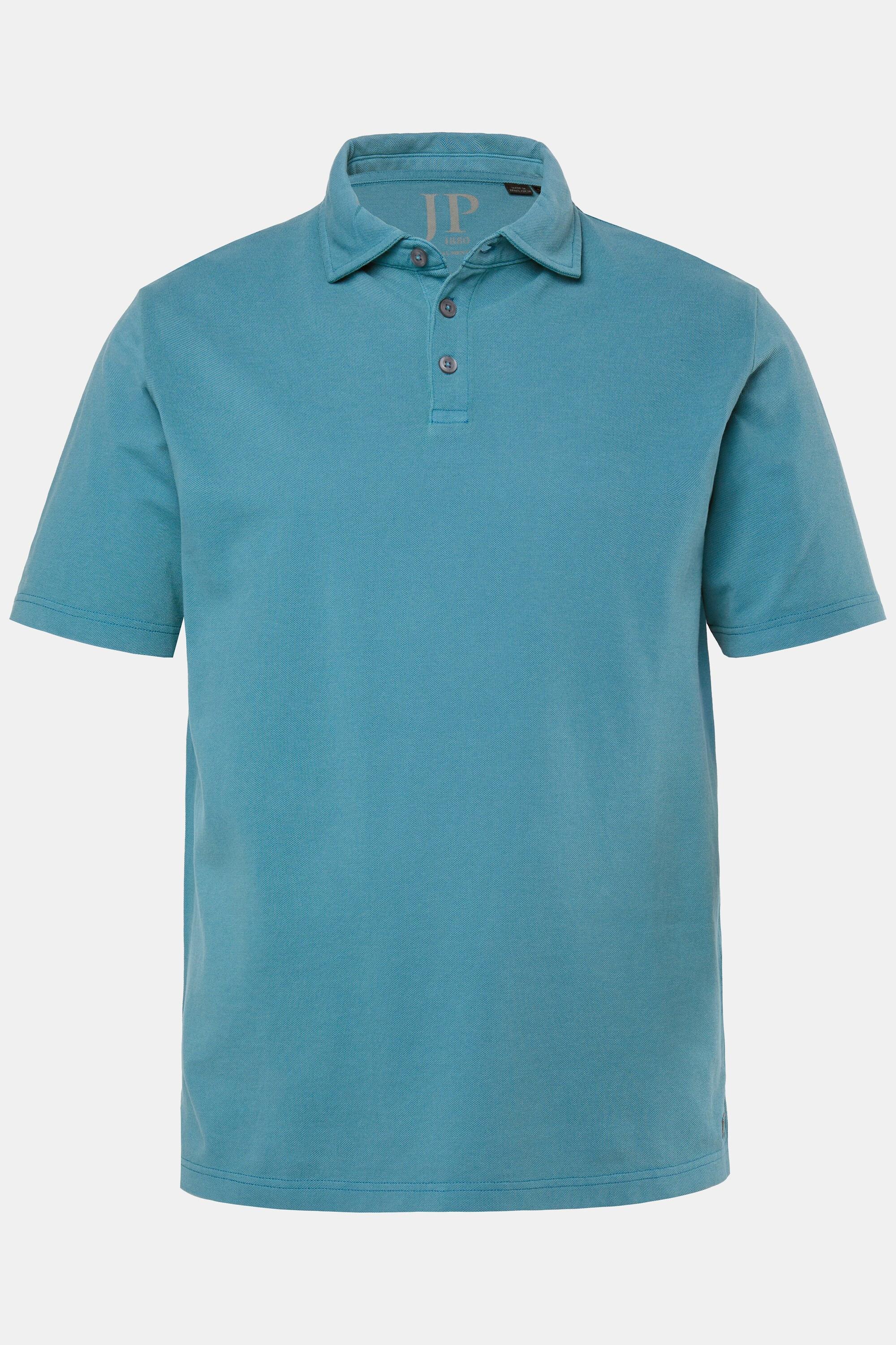 JP1880 Piqué Halbarm Poloshirt Haikragen Vintage Look  
