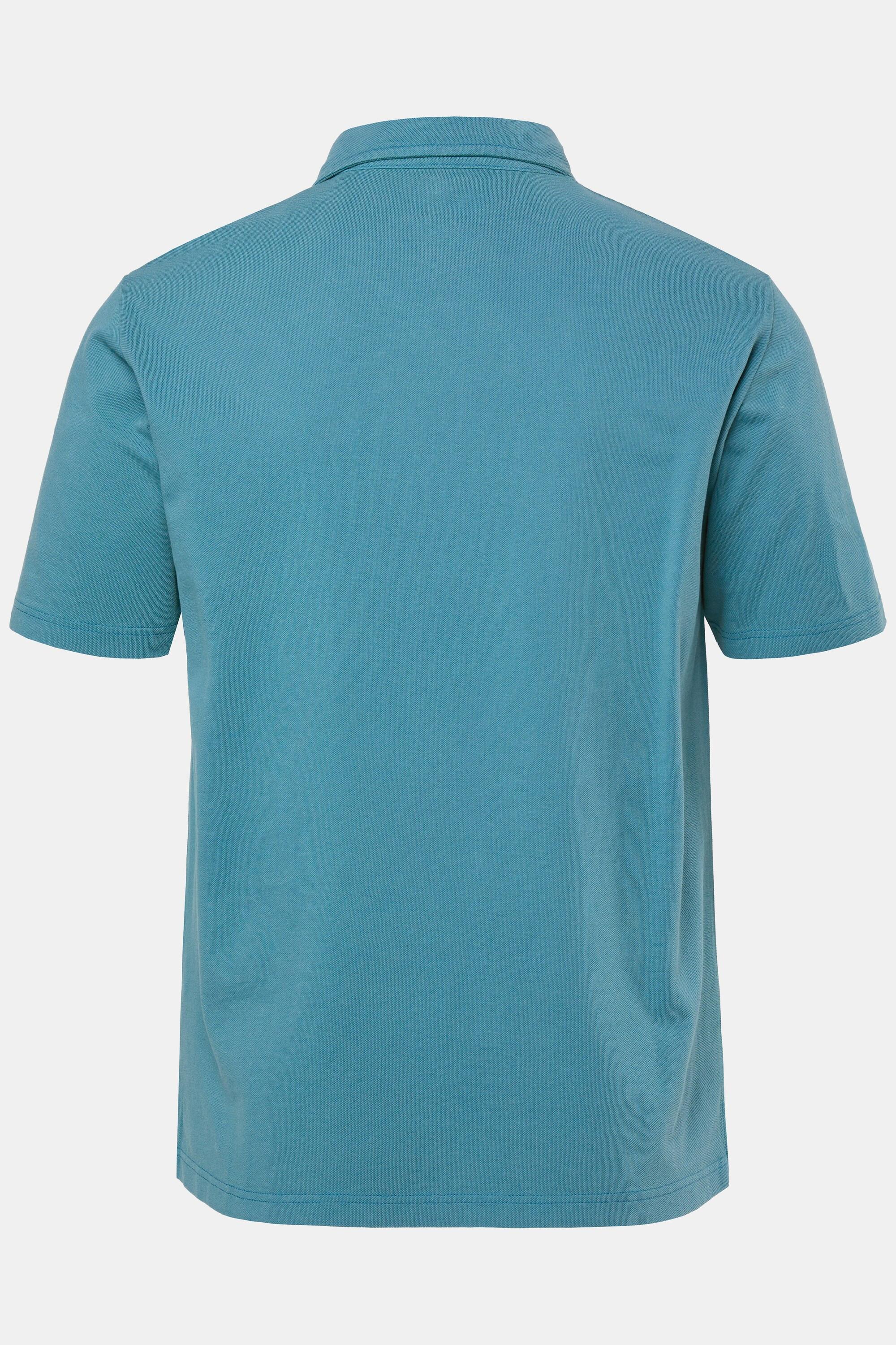 JP1880 Piqué Halbarm Poloshirt Haikragen Vintage Look  