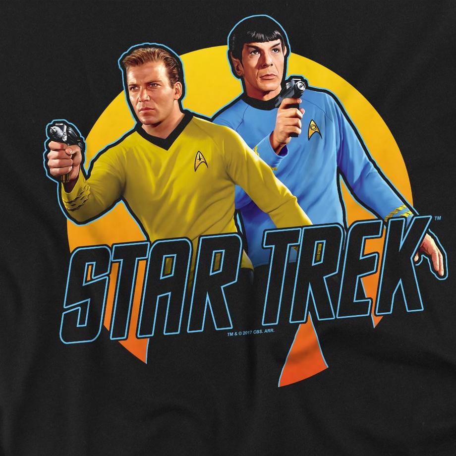 Star Trek Star Trek Phasers Ready T-Shirt Maniche Lunghe  