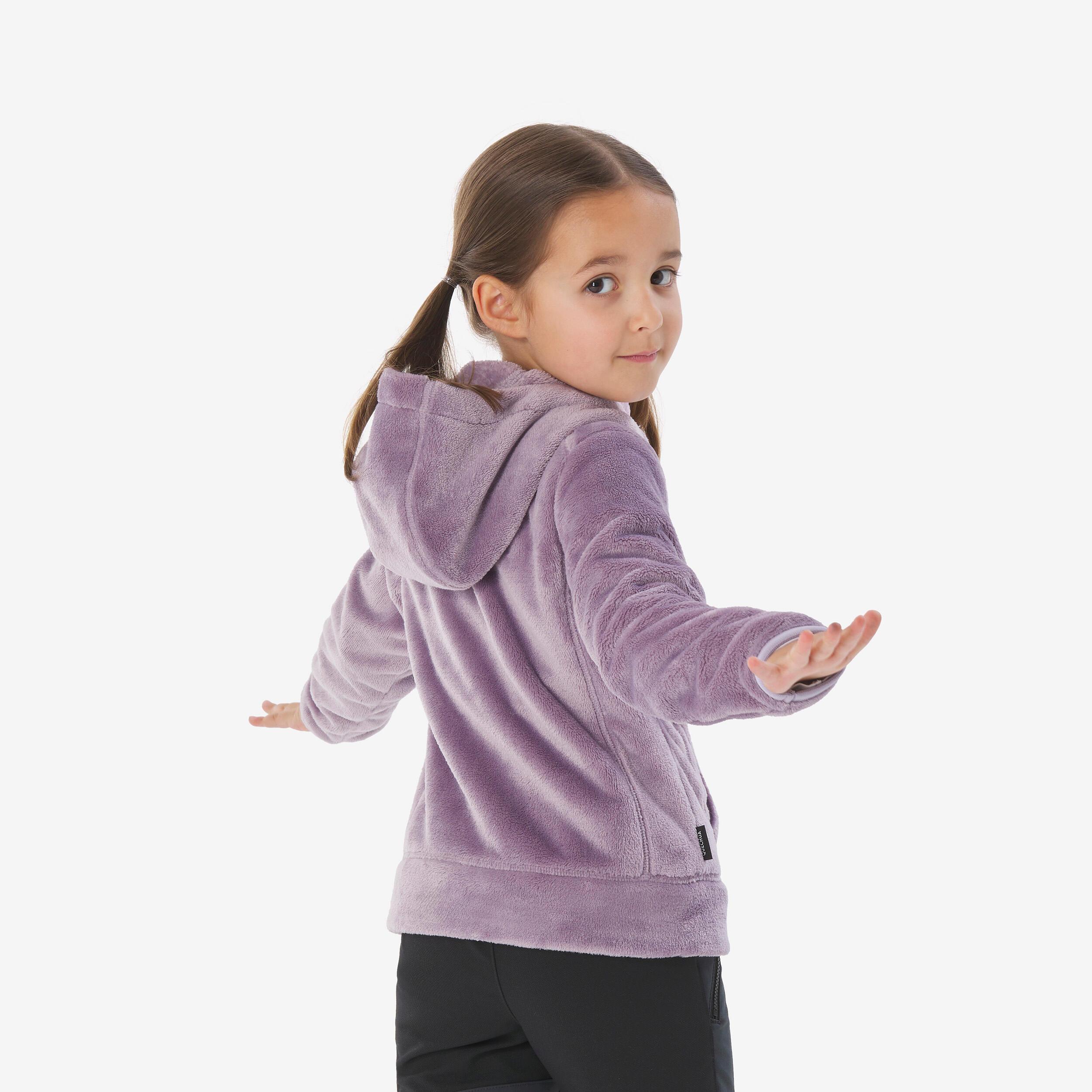 QUECHUA MH500 Giacca in Pile Calda Trekking Bambini  