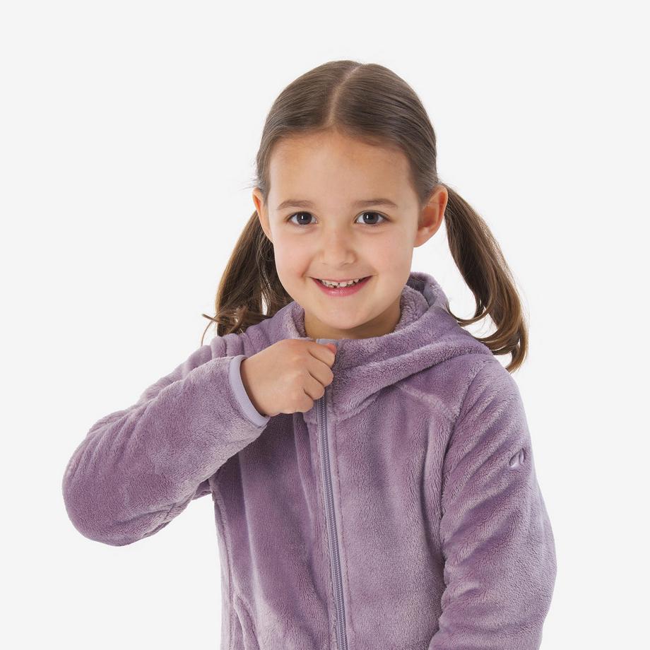 QUECHUA MH500 Giacca in Pile Calda da Trekking per Bambini  