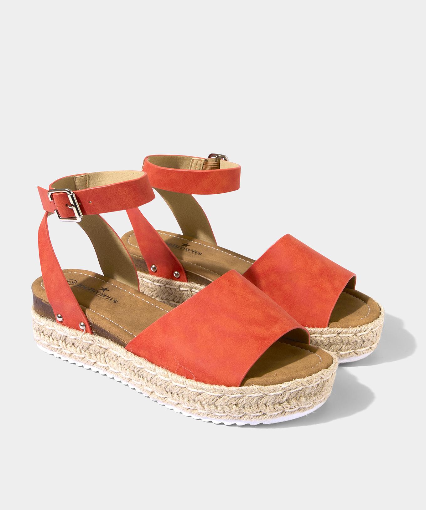 Joe Browns  Nietenbesetzte Espadrille-Sandalen mit Knöchelriemen 