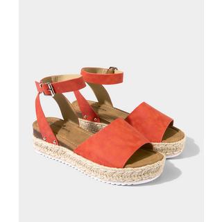 Joe Browns  Nietenbesetzte Espadrille-Sandalen mit Knöchelriemen 