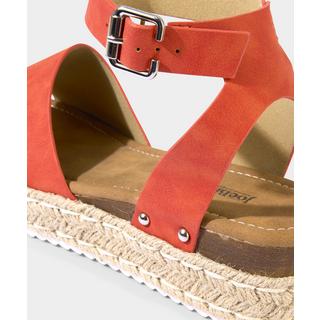 Joe Browns  Nietenbesetzte Espadrille-Sandalen mit Knöchelriemen 