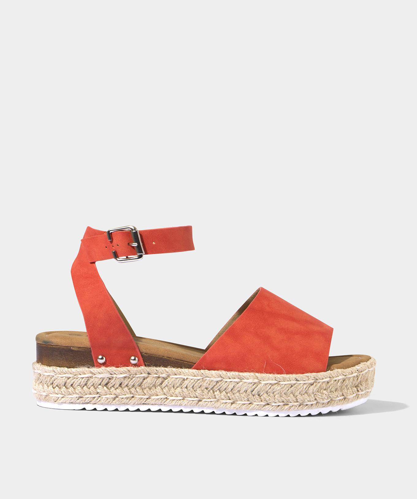 Joe Browns  Nietenbesetzte Espadrille-Sandalen mit Knöchelriemen 