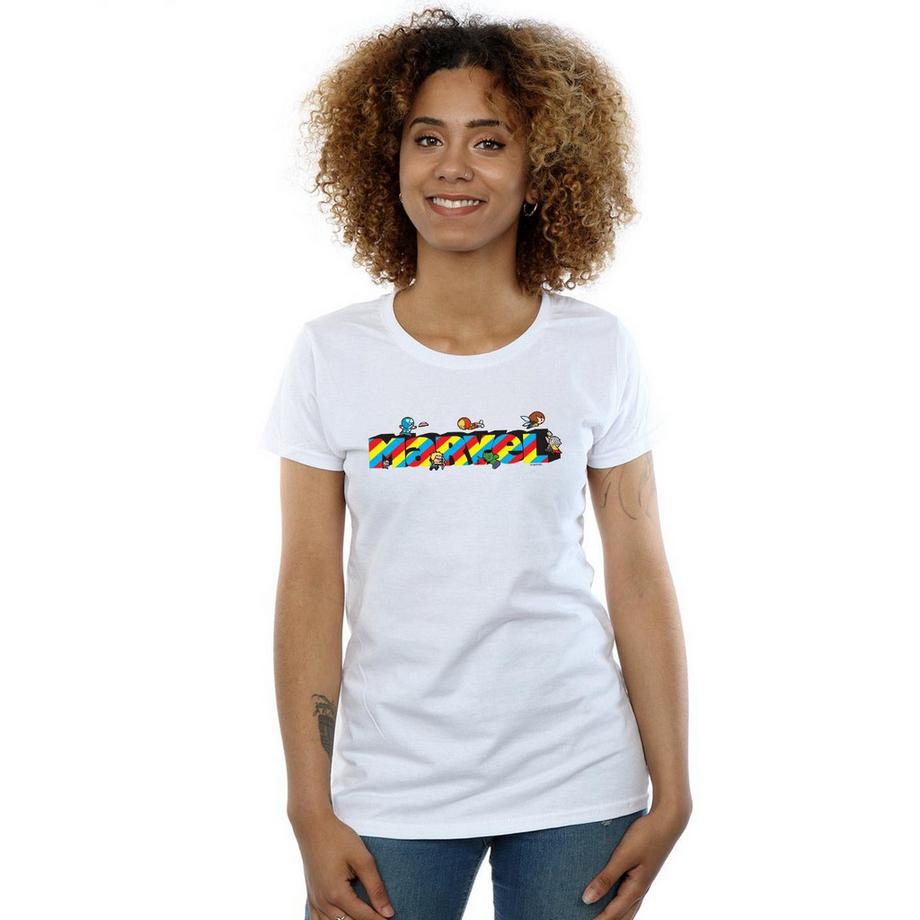 MARVEL Pixelated Logo T-Shirt  