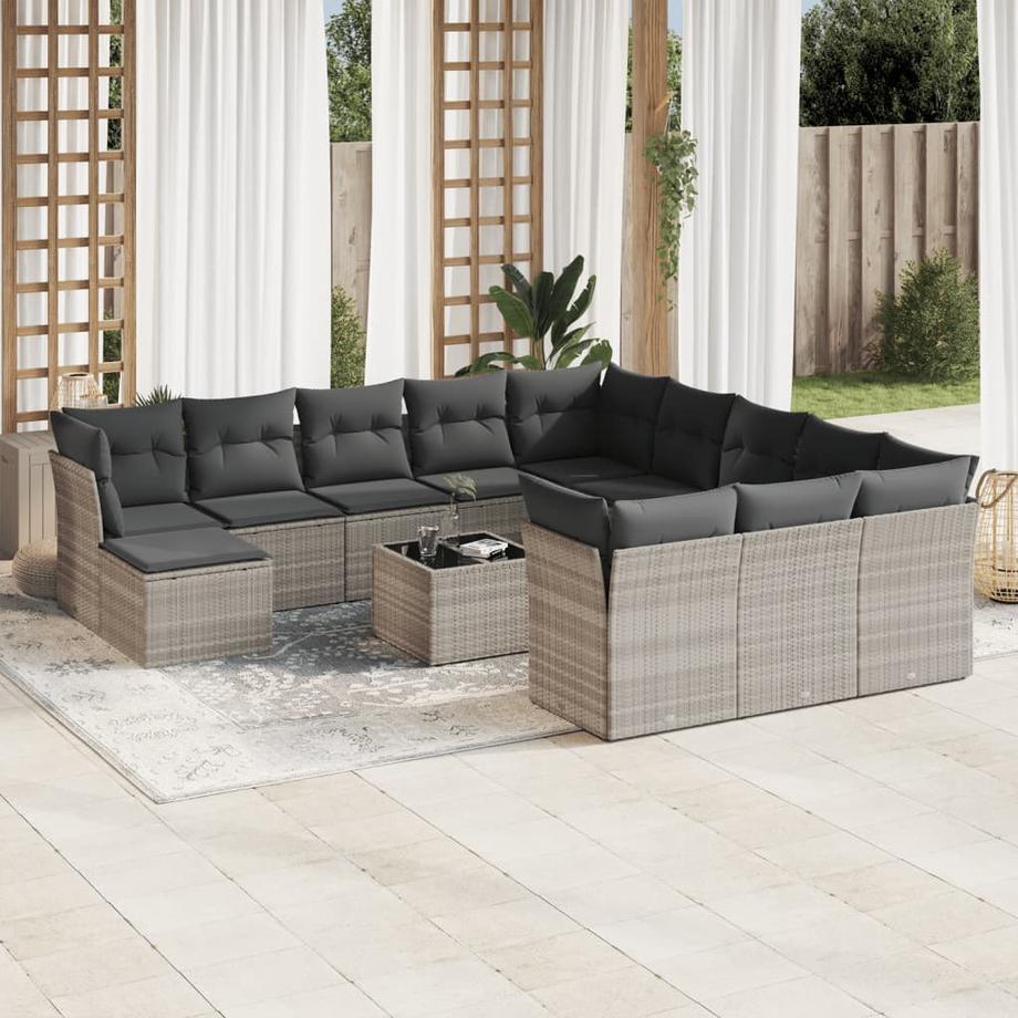 VidaXL Garten sofagarnitur poly-rattan  