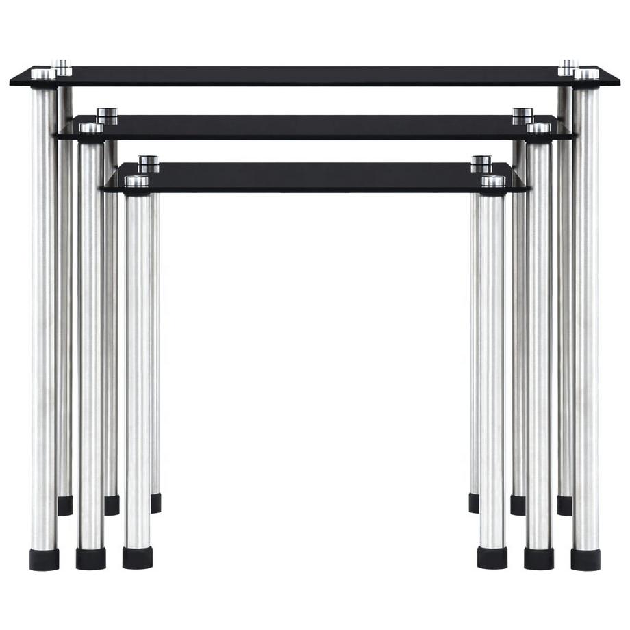 VidaXL tavolino estraibile Vetro  