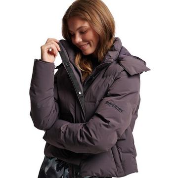 Piumino da donna Superdry Train Boxy