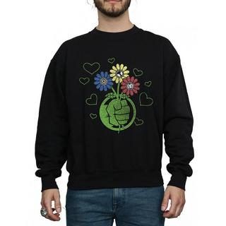 MARVEL  Sweat HULK FLOWER FIST 