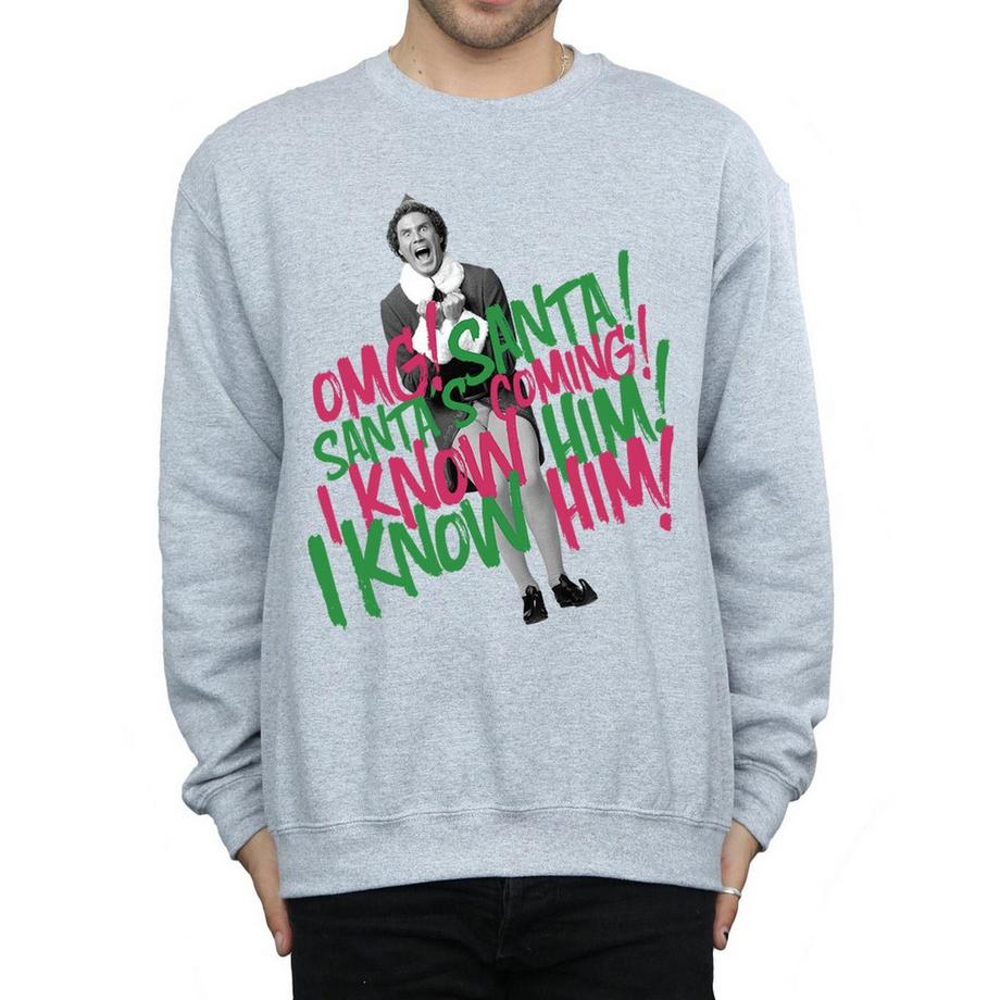Elf Santa's Coming Sweatshirt  