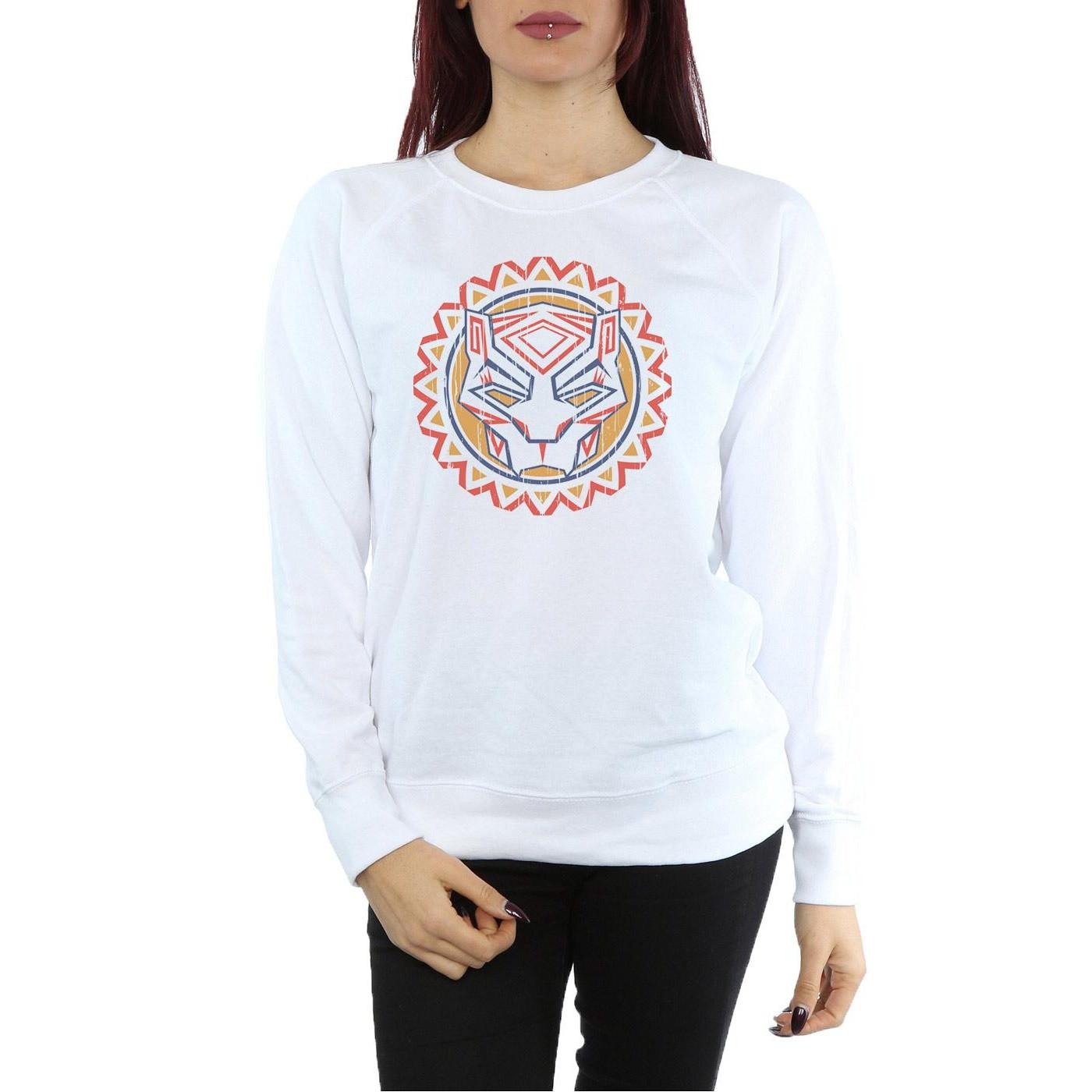 MARVEL  Black Panther Tribal Panther Icon Sweatshirt 