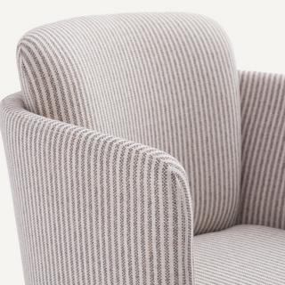 AM.PM Tischsessel Fussgestell aus Eiche und Stoff Jabote  