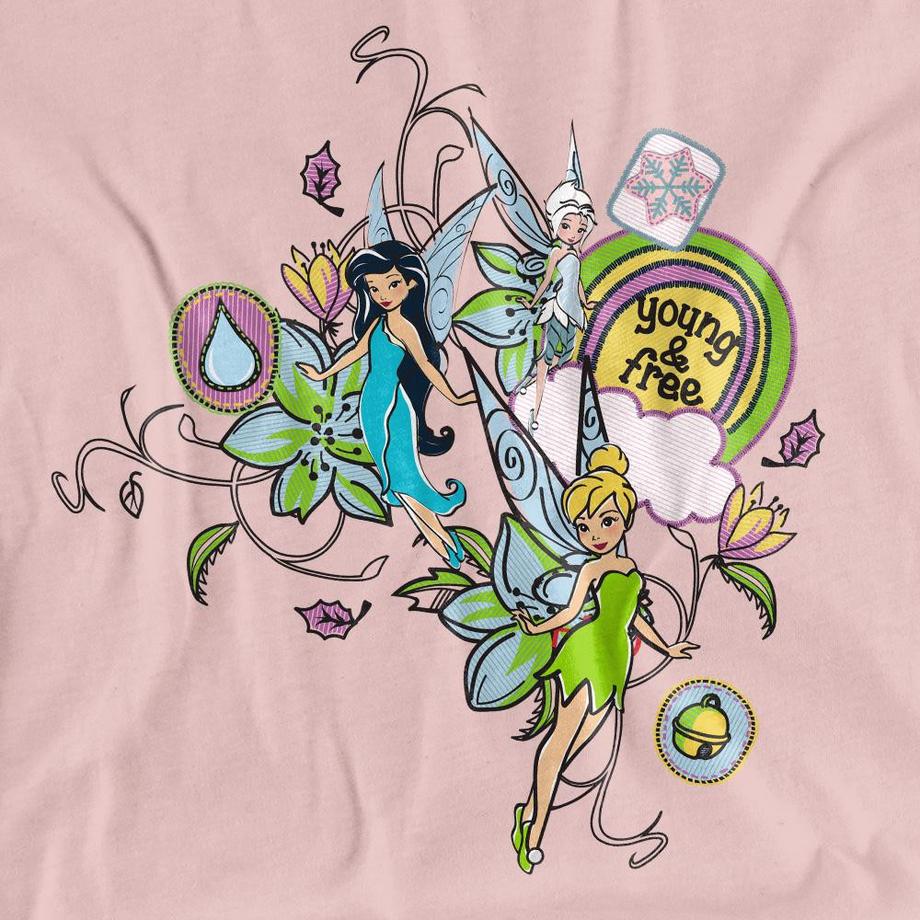 Disney T-shirt Young And Free  