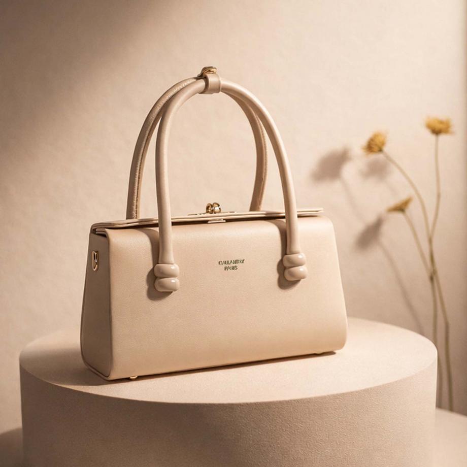 Gallantry Kleine Handtasche mit Schlossverschluss  
