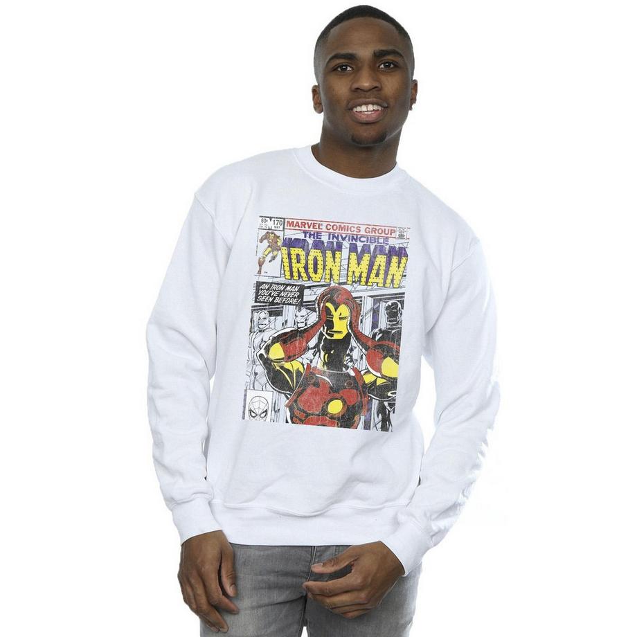 MARVEL Gear Off Iron Man Comic Print Sweatshirt  