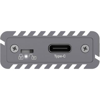 ICY Box  M.2 NVMe SSD Gehäuse mit Schreibschutz IB-1817M-C31 USB Type-C 
