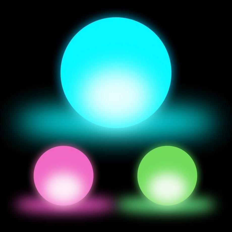 B2X Sfere LED - set da 3  