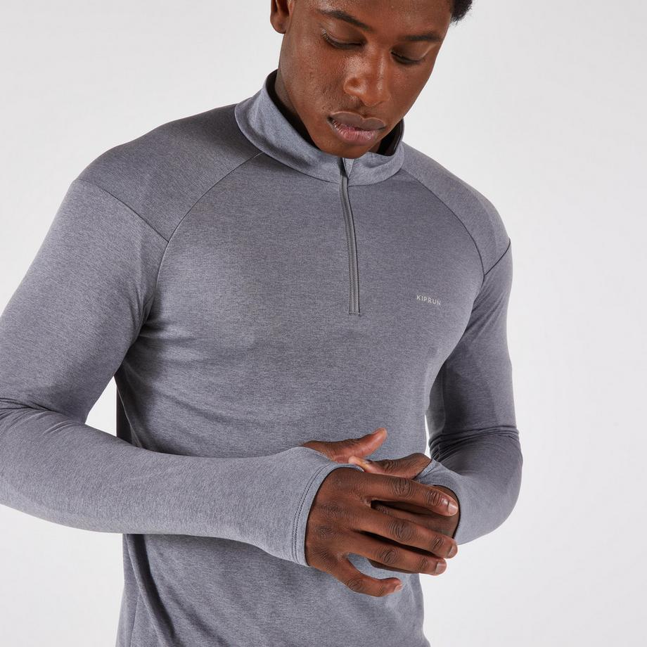 KIPRUN  Laufshirt langarm  atmungsaktiv 