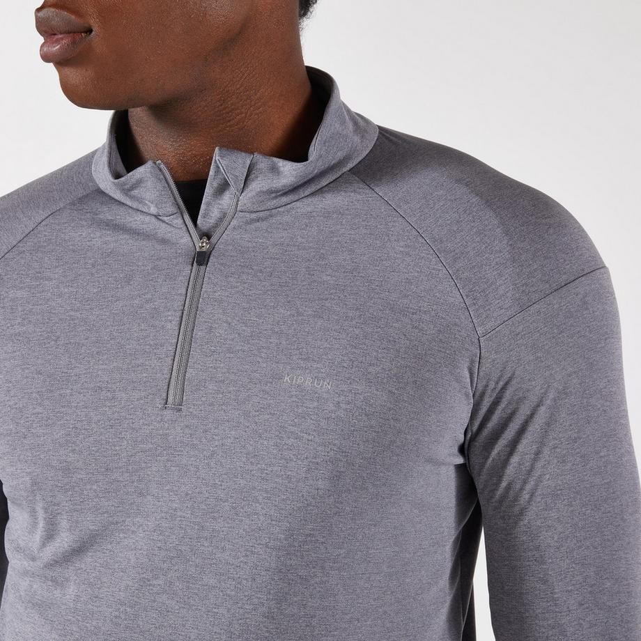 KIPRUN  Laufshirt langarm  atmungsaktiv 