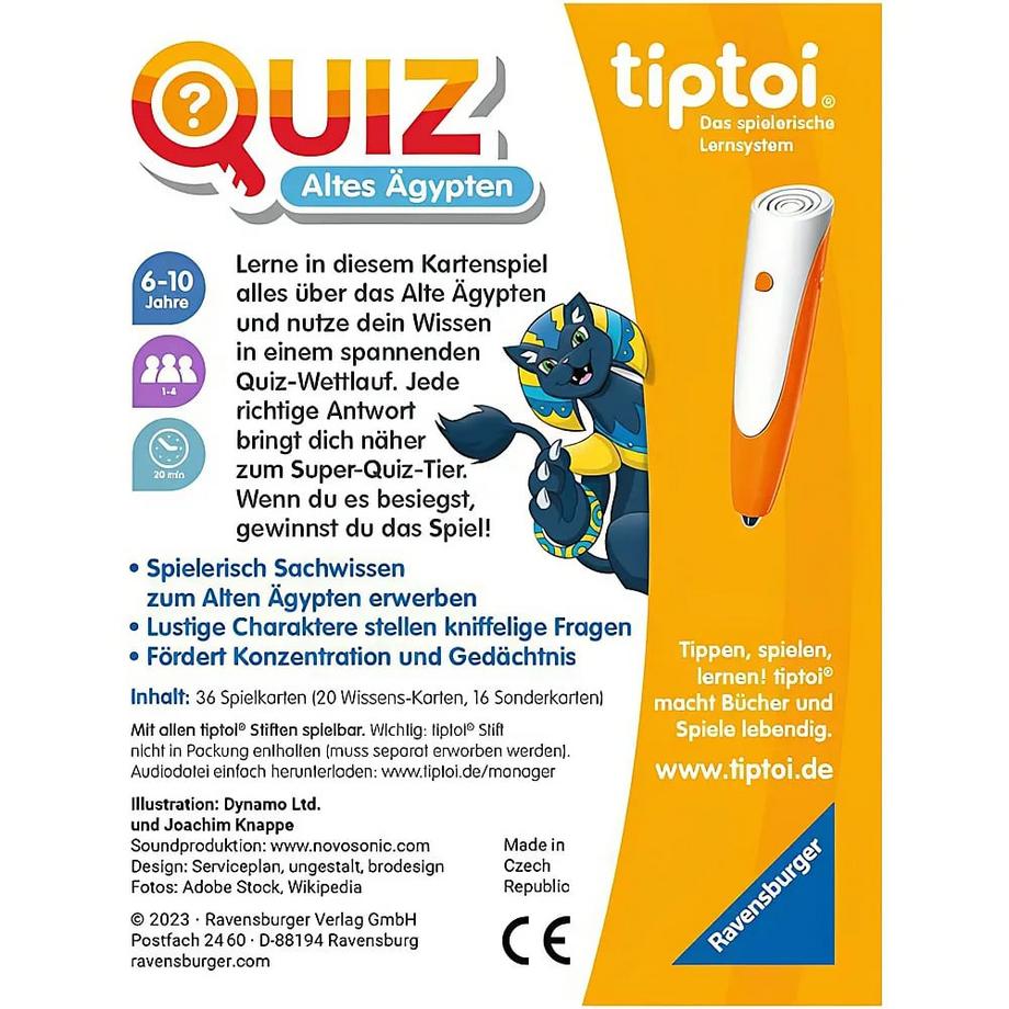 Ravensburger  Quiz Altes Ägypten 