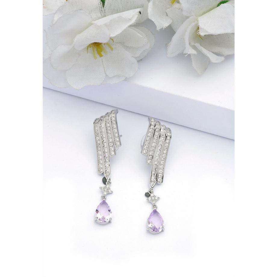 AVANT-GARDE PARIS  Boucles d'oreilles goutte ailes d'ange 