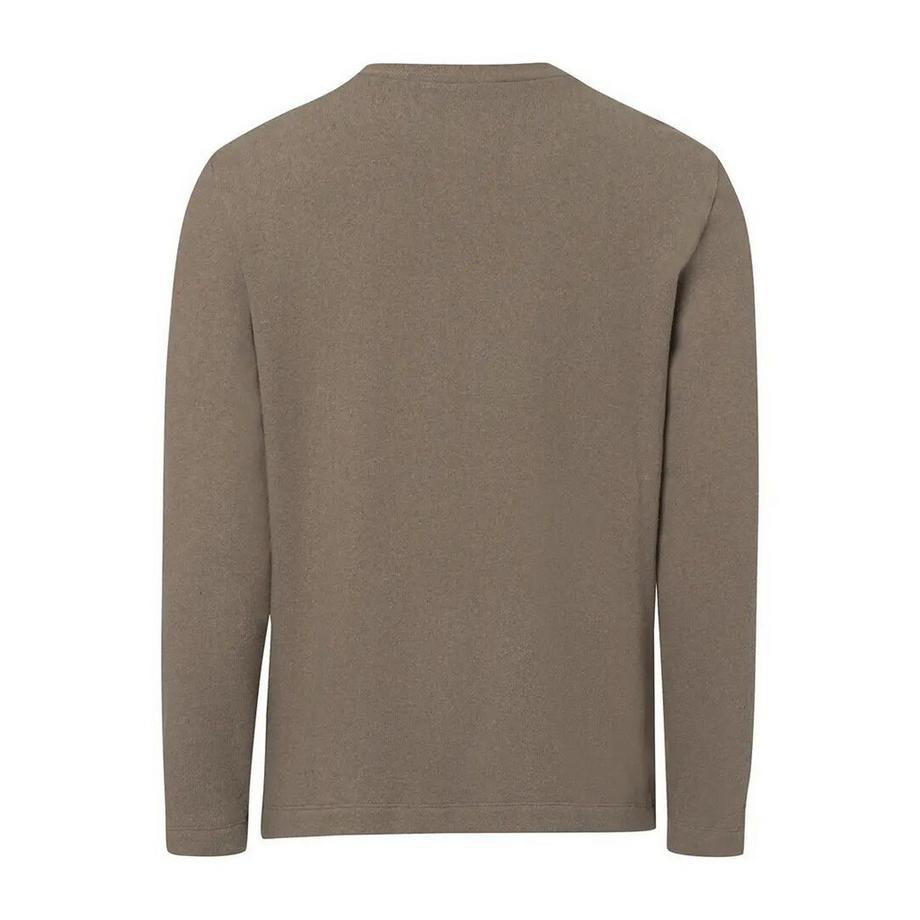 HANRO Cozy Comfort Langarm V-Ausschnitt Shirt  