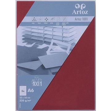 ARTOZ Karten 1001 A6, 5 Blatt
