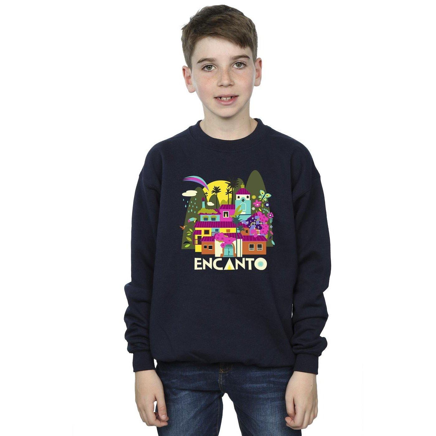 Disney  Encanto Many Houses Sweatshirt 