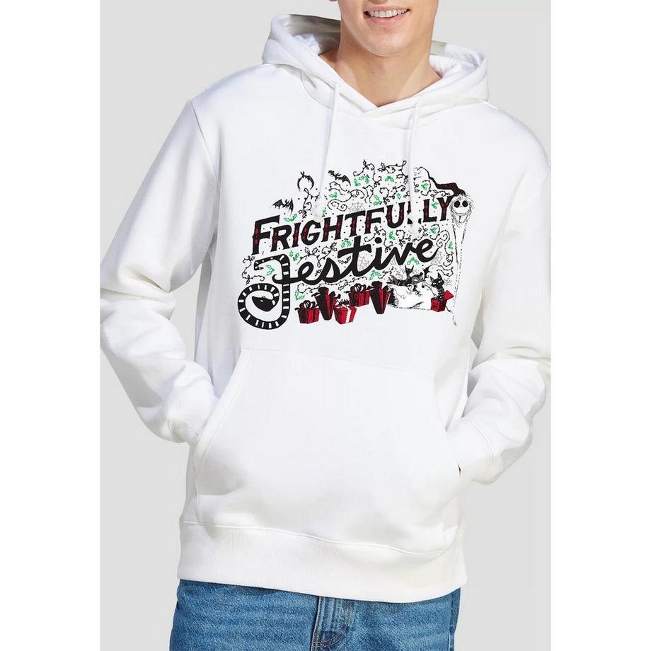 The Nightmare Before Christmas  Frightfully Festive Holiday Felpa Con Cappuccio 