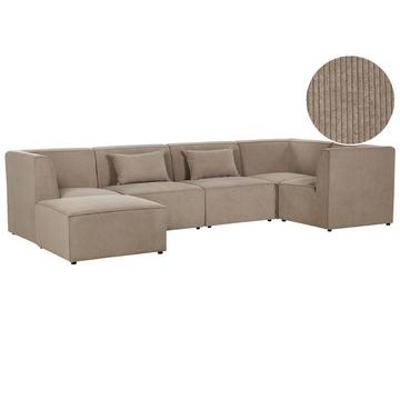 Sofa mit Ottomane aus Cord Modern LEMVIG