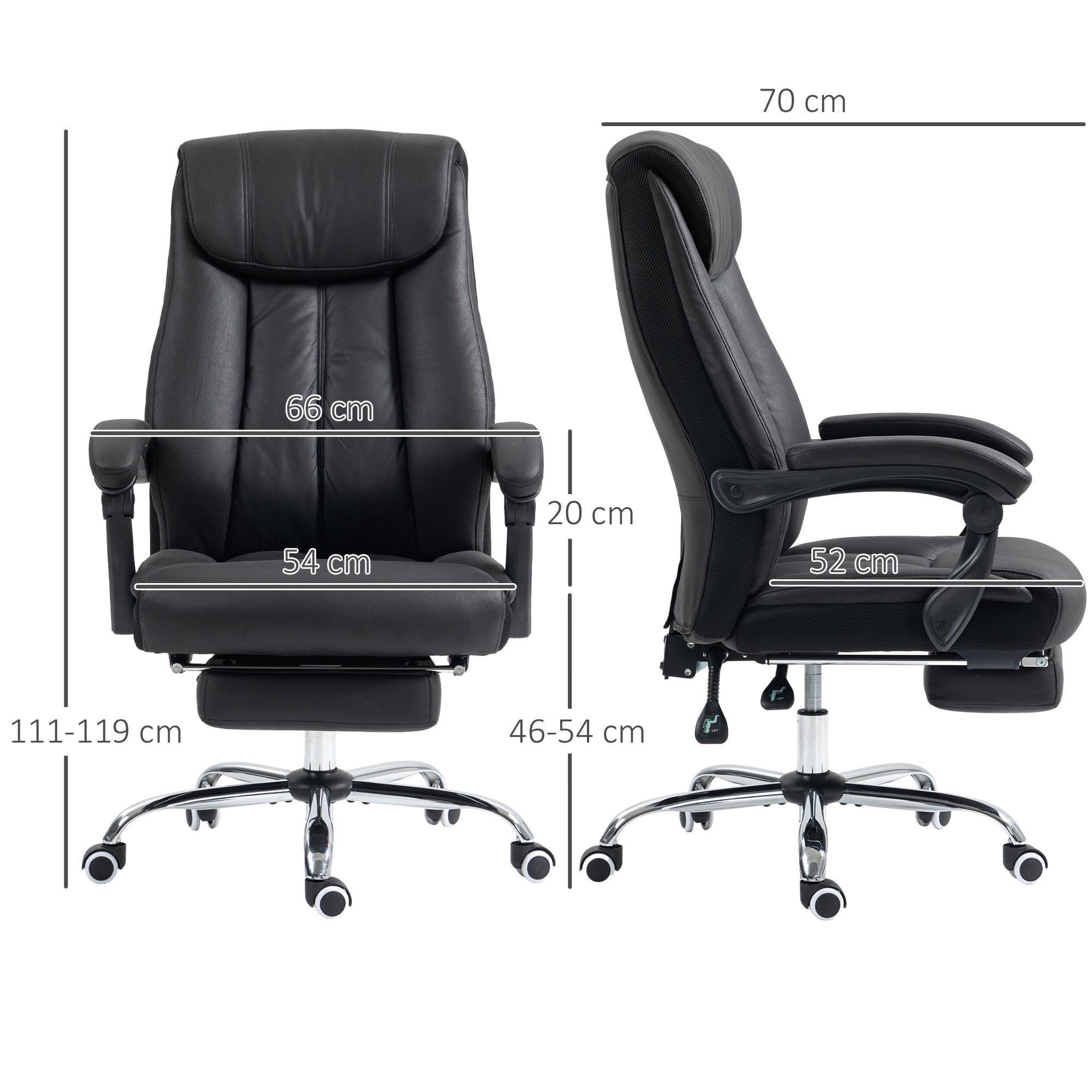 HOMCOM Chaise de bureau  