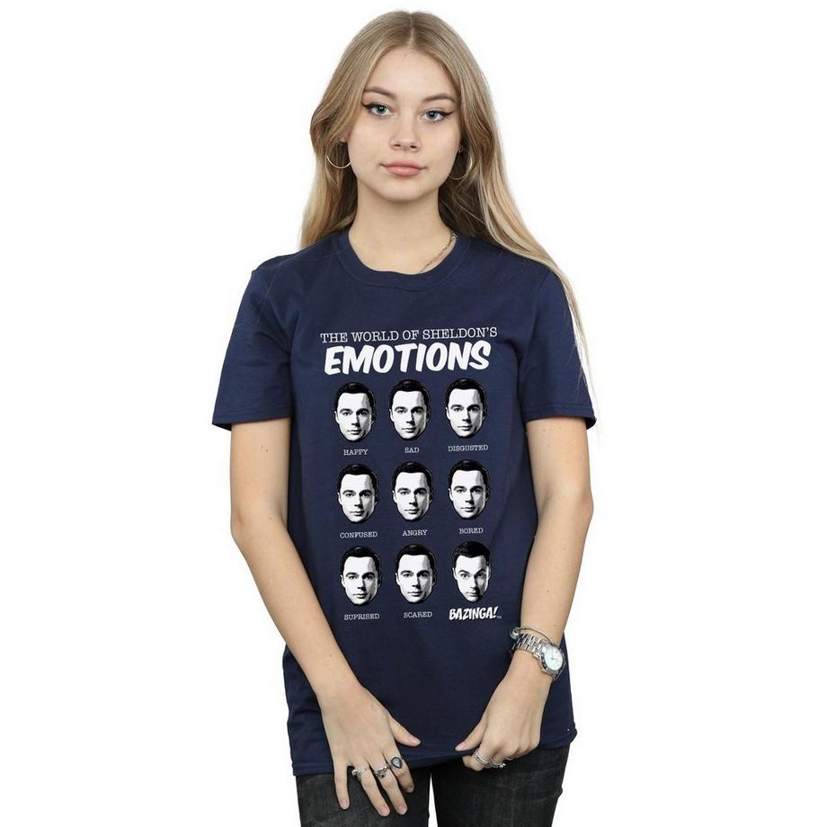 The Big Bang Theory Sheldon Emotions T-Shirt  