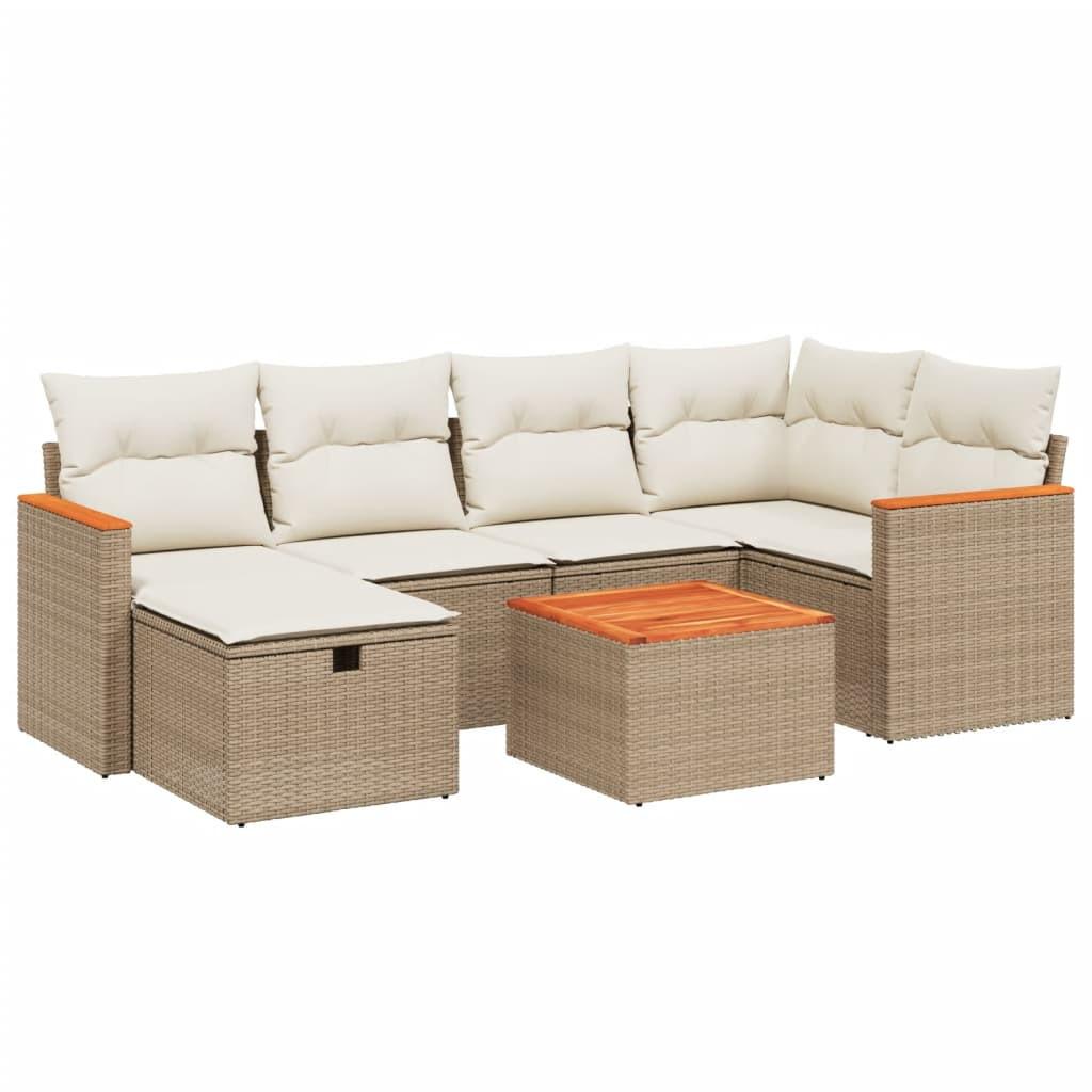 VidaXL Garten sofagarnitur poly-rattan  