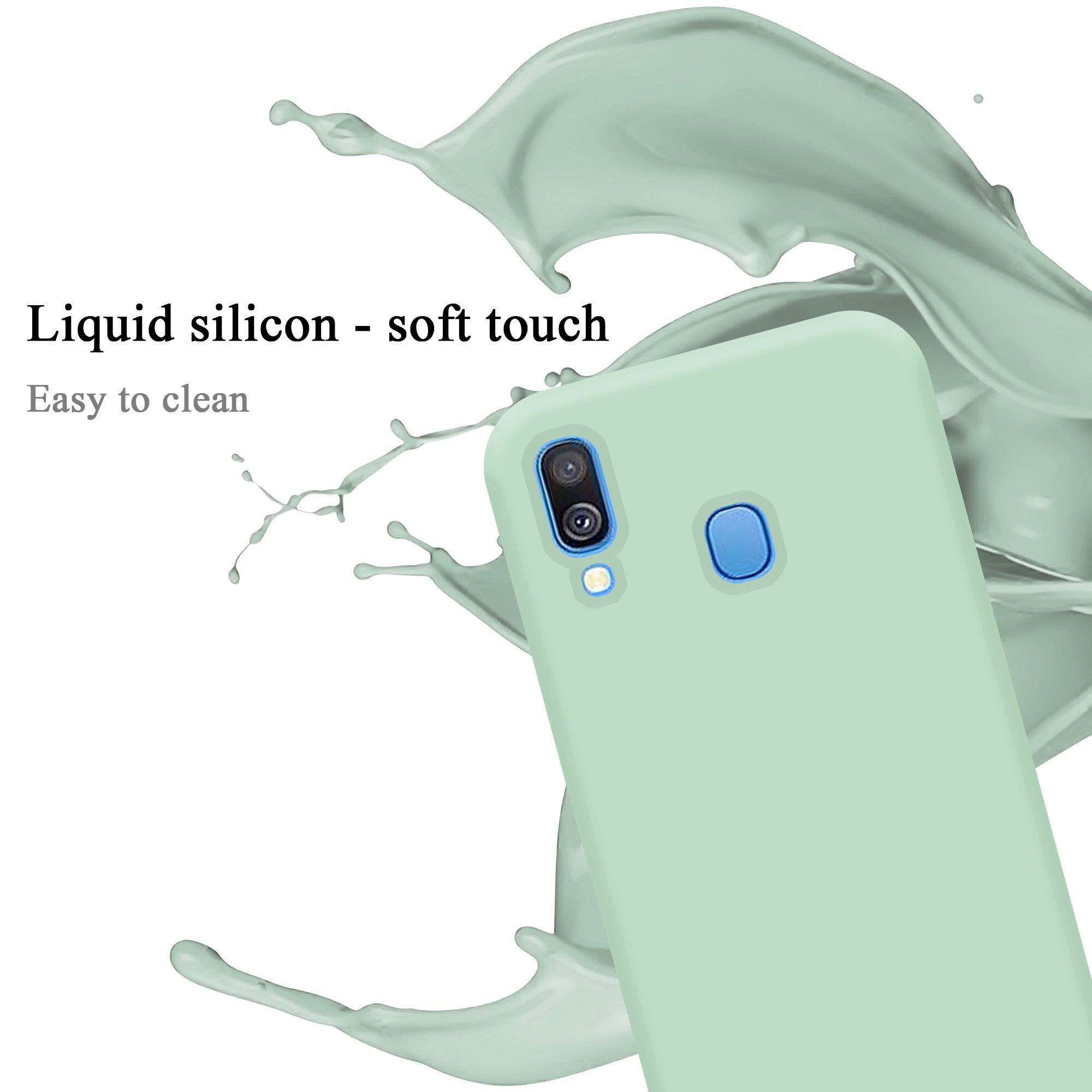 Cadorabo  Hülle für Samsung Galaxy A40 TPU Silikon Liquid 