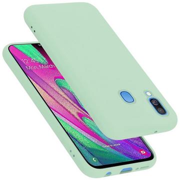 Housse compatible avec Samsung Galaxy A40 - Coque de protection en silicone TPU flexible