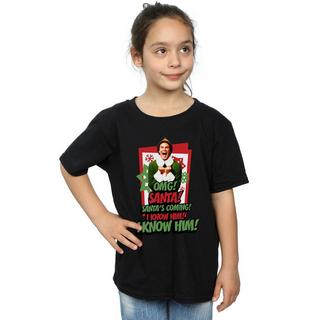Elf  OMG Santa TShirt 