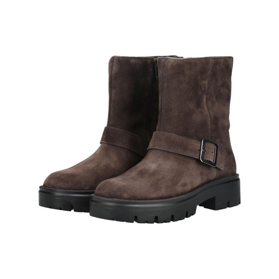 GEOX Bottines en daim avec bride à boucle  