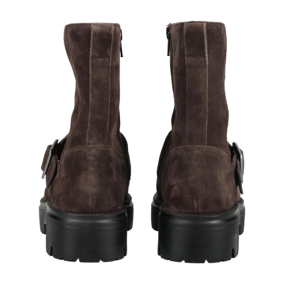 GEOX Bottines en daim avec bride à boucle  
