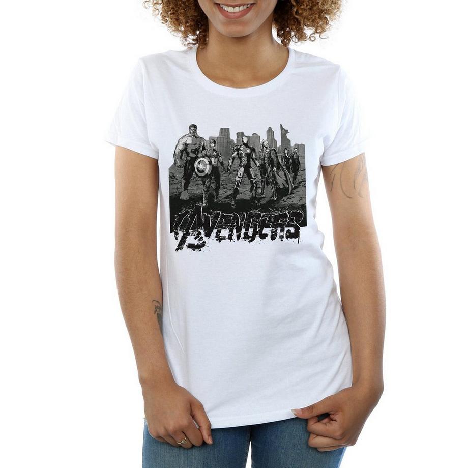 MARVEL Avengers T-Shirt Stampa Grafica  