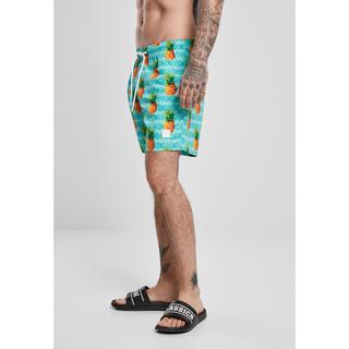 URBAN CLASSICS Pattern Badeshorts  
