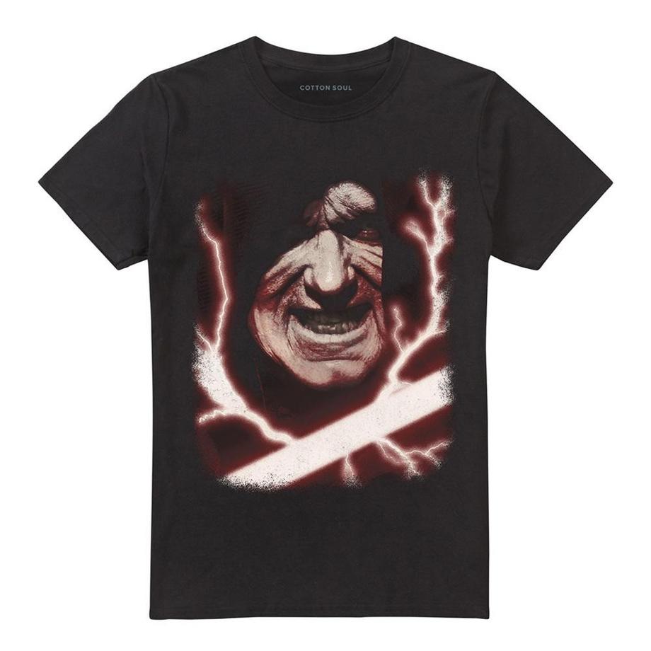 T-ShirtMotif Dark Sidious Motiftyle Gros Visage