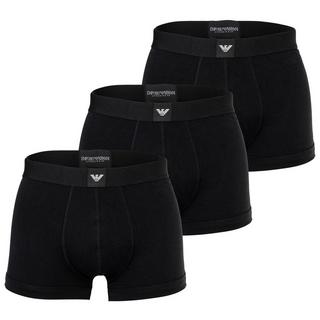 EMPORIO ARMANI Essential Logolabel Figurbetonte Boxershorts 3er Pack  