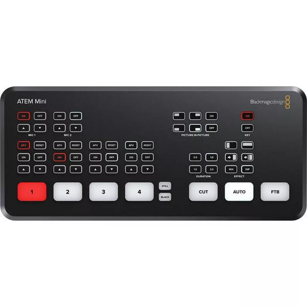 BLKMAGIC - Blackmagic Atem Mini Live Stream Switcher